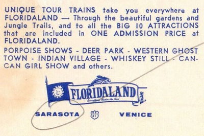 Floridaland - Postcard Back